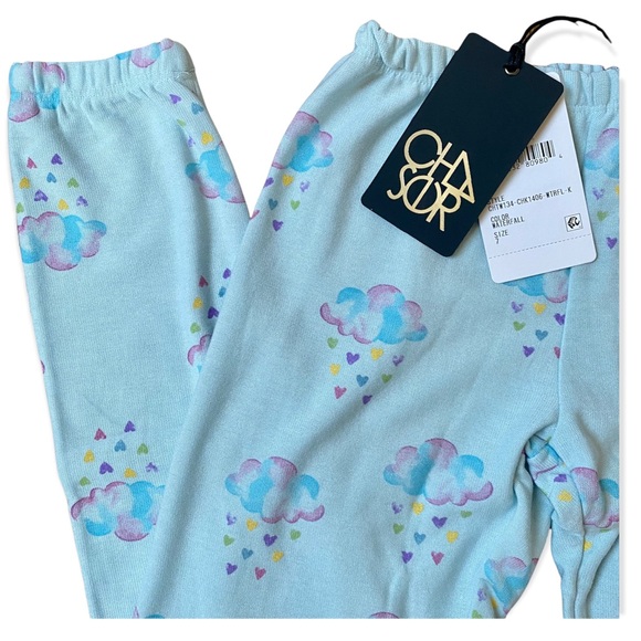 Chaser Other - Chaser Rain Cloud Joggers Girls Size 7 NWT